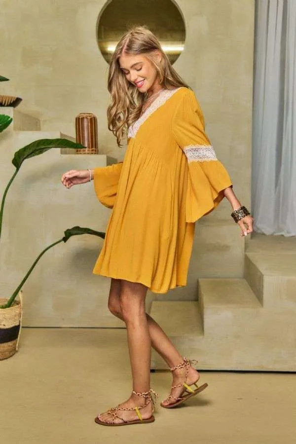 Boho Marigold Maxi  * on sale