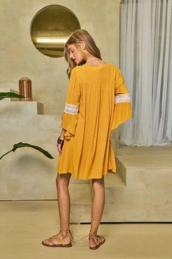 Boho Marigold Maxi  * on sale