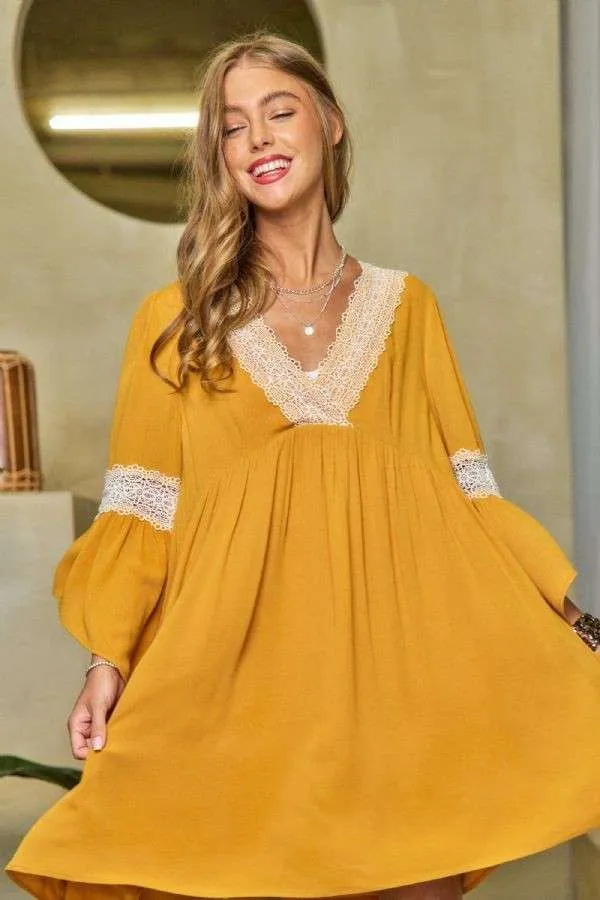 Boho Marigold Maxi  * on sale