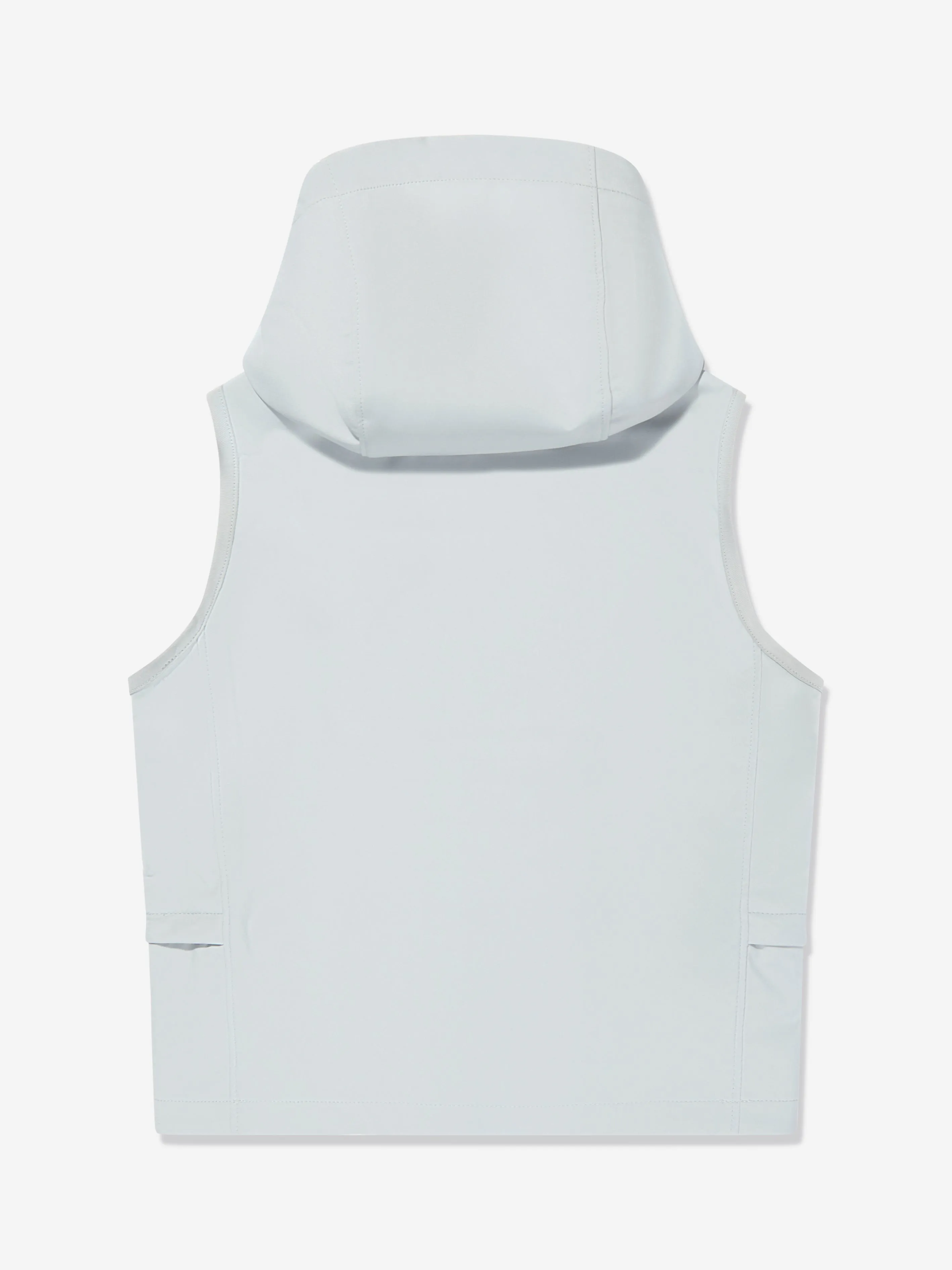 Boys Hooded Gilet in Grey
