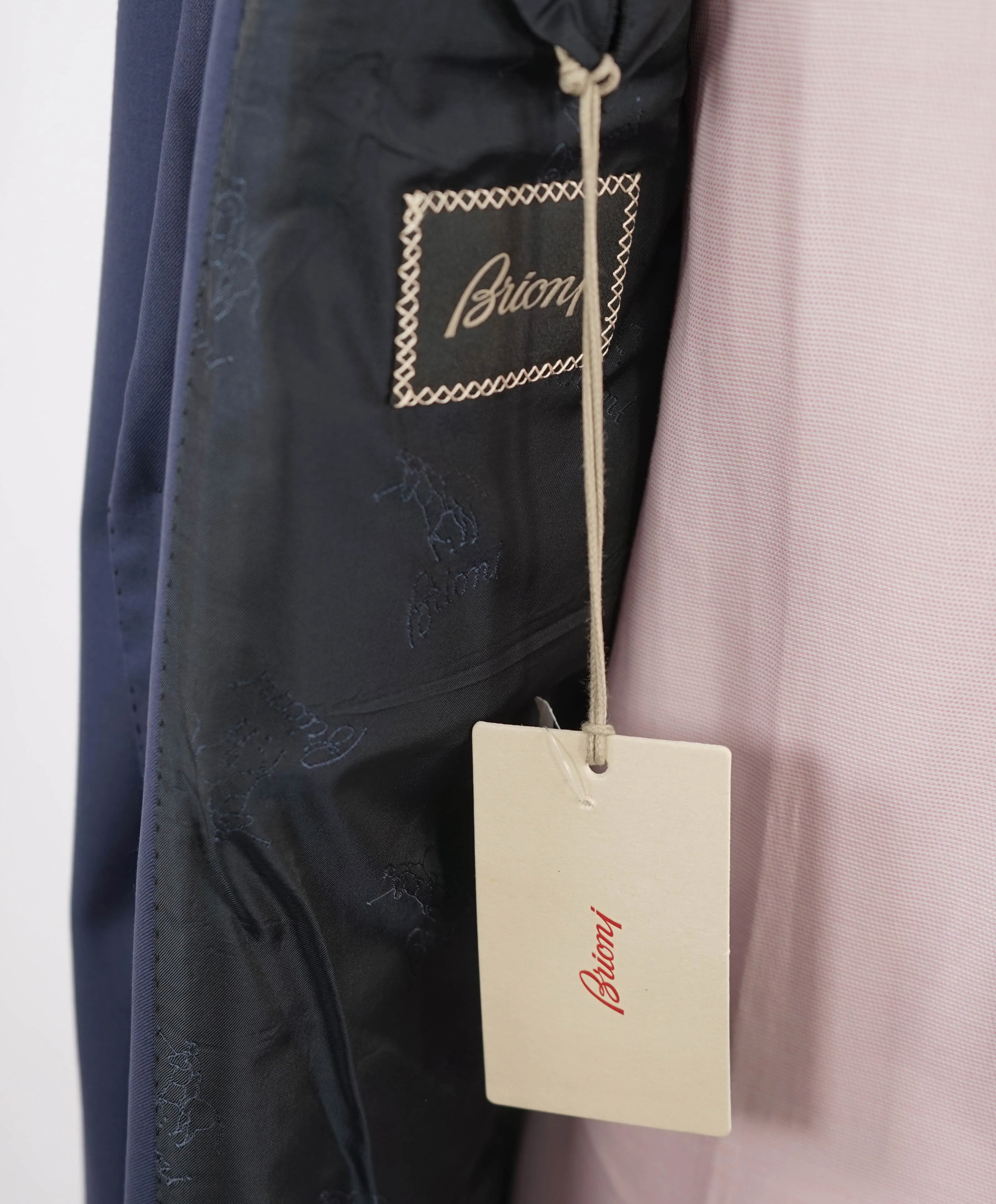 BRIONI - NAVY 160'S 2-Button "COLOSSEO" Hand Made In Italy Blazer - 50R US