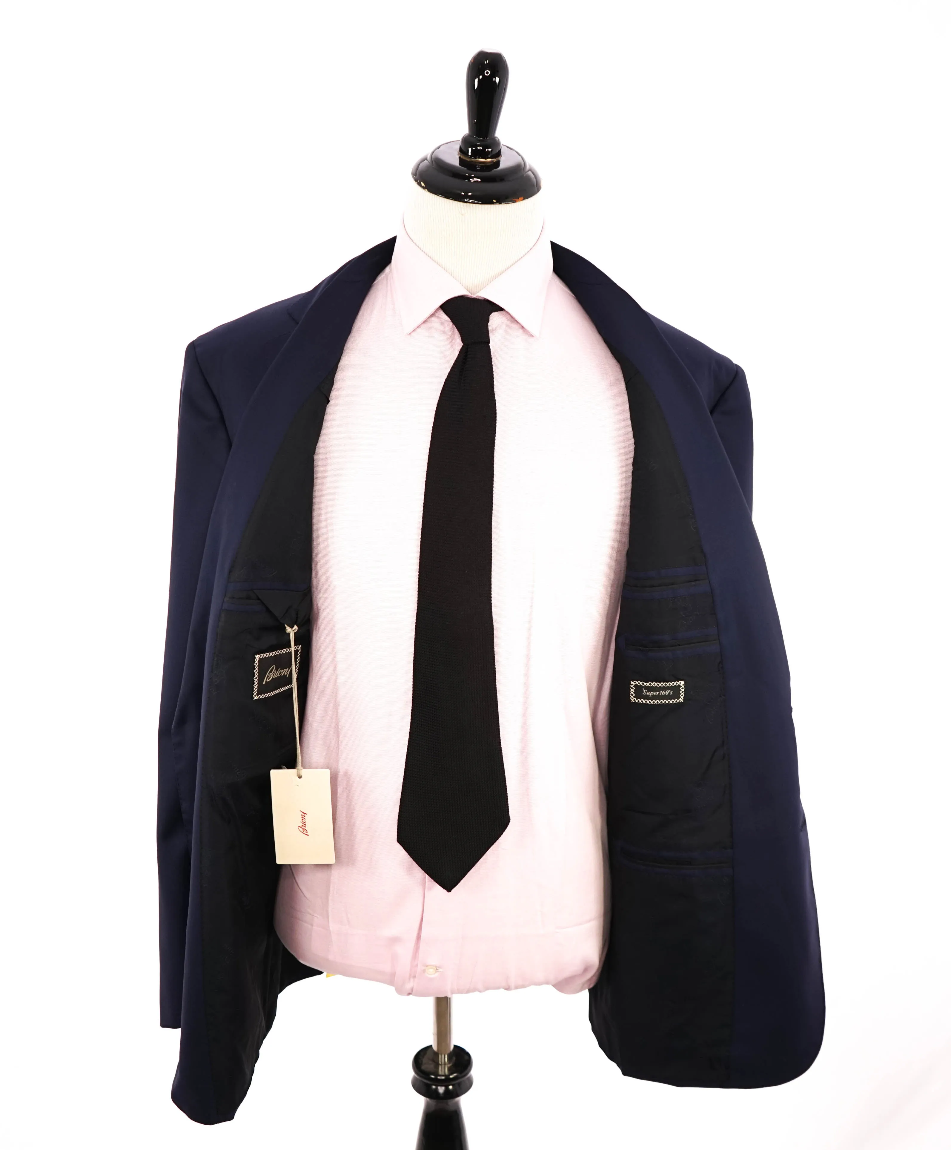 BRIONI - NAVY 160'S 2-Button "COLOSSEO" Hand Made In Italy Blazer - 50R US