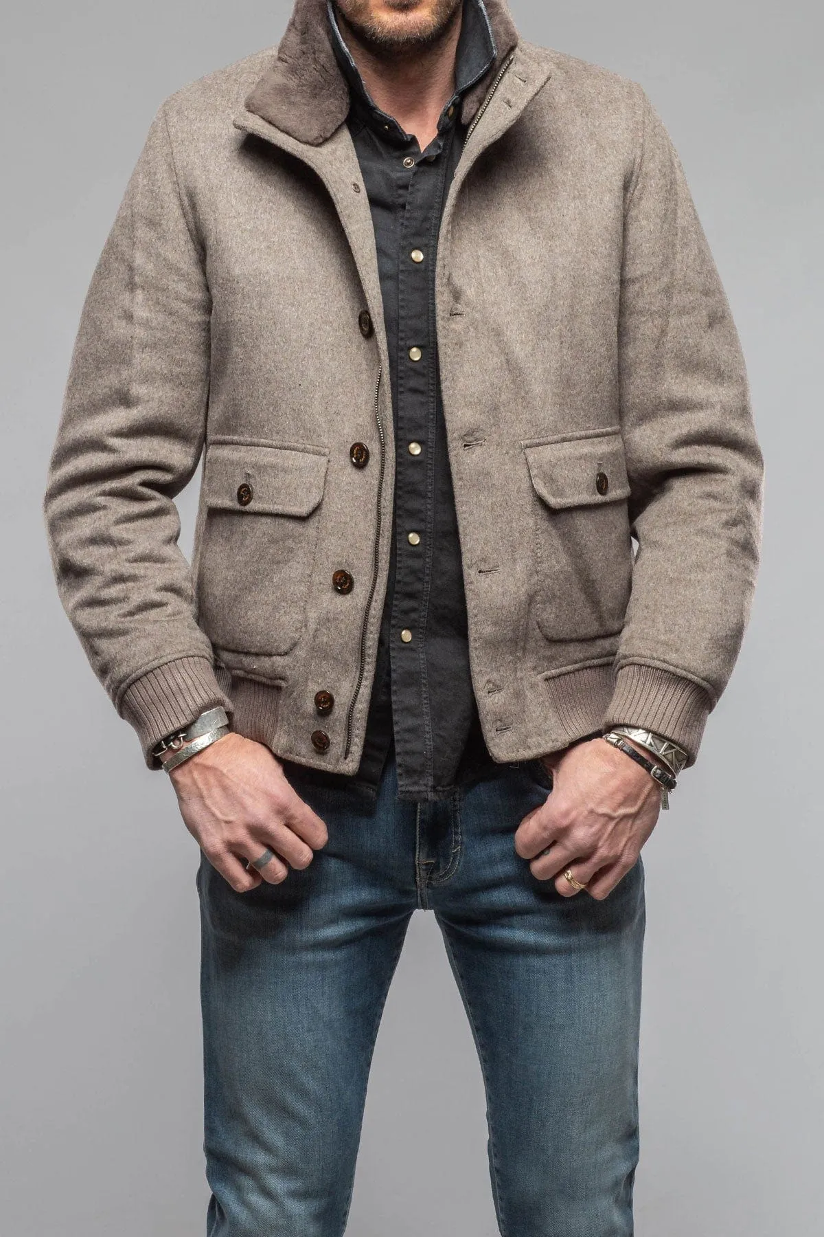 Brunswick Wool Bomber Jacket