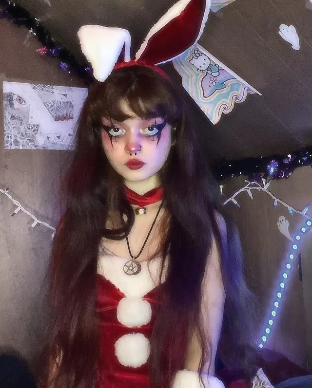 Bunny girl cosplay suit KF81602
