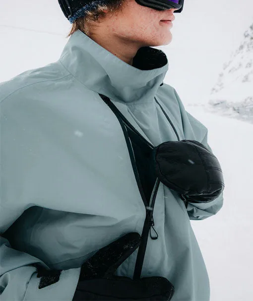 Burton Futuretrust 3L Anorak Jacket Petrol Green 2025