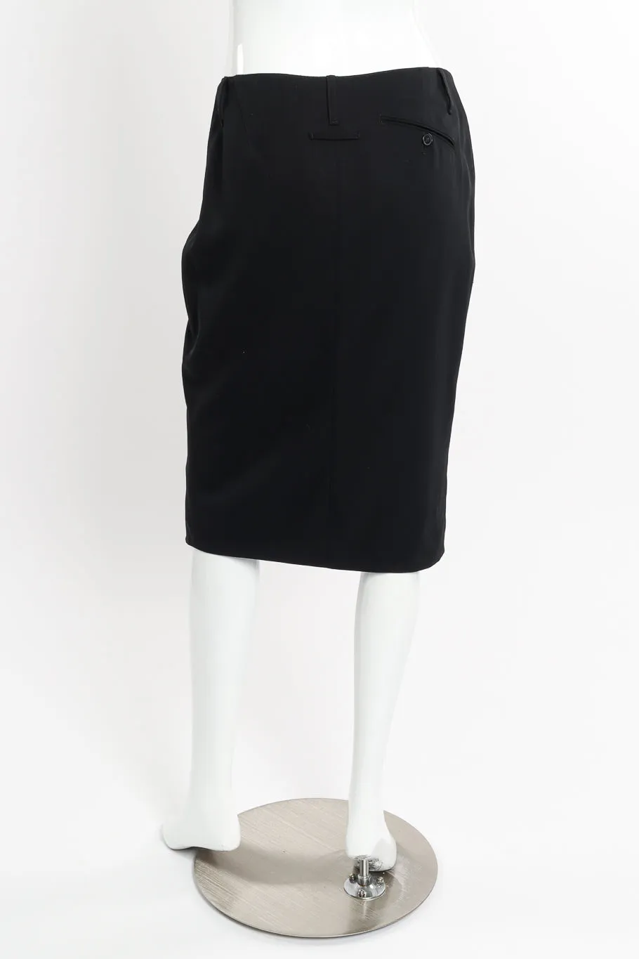 Button Down Pencil Skirt