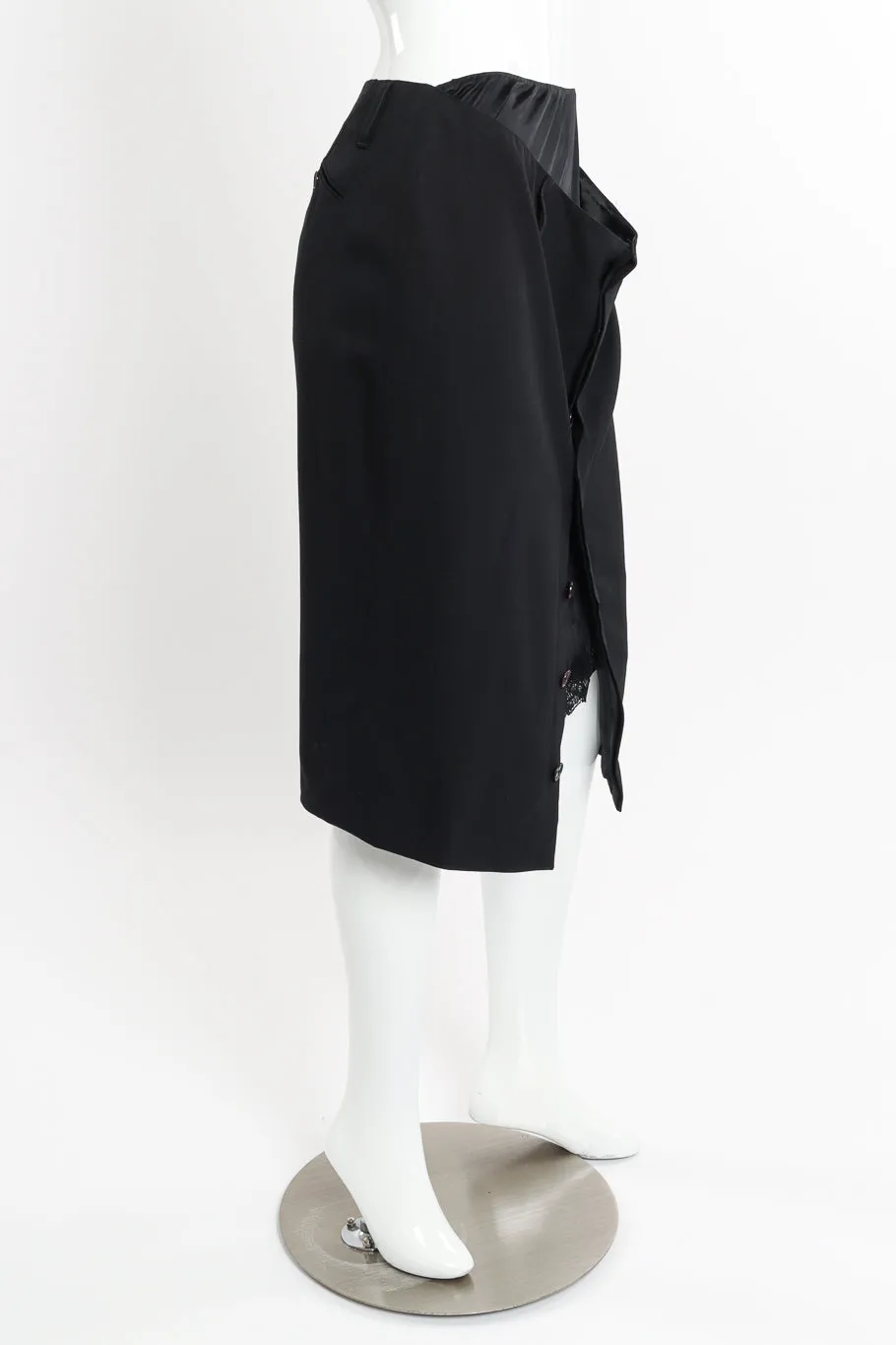 Button Down Pencil Skirt