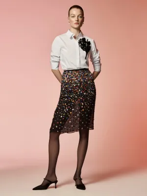 BW Embroidered Buttondown