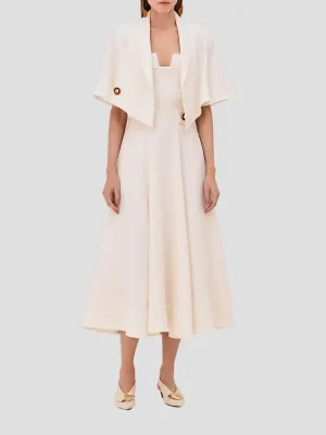 Cabot Jacket in Ivory