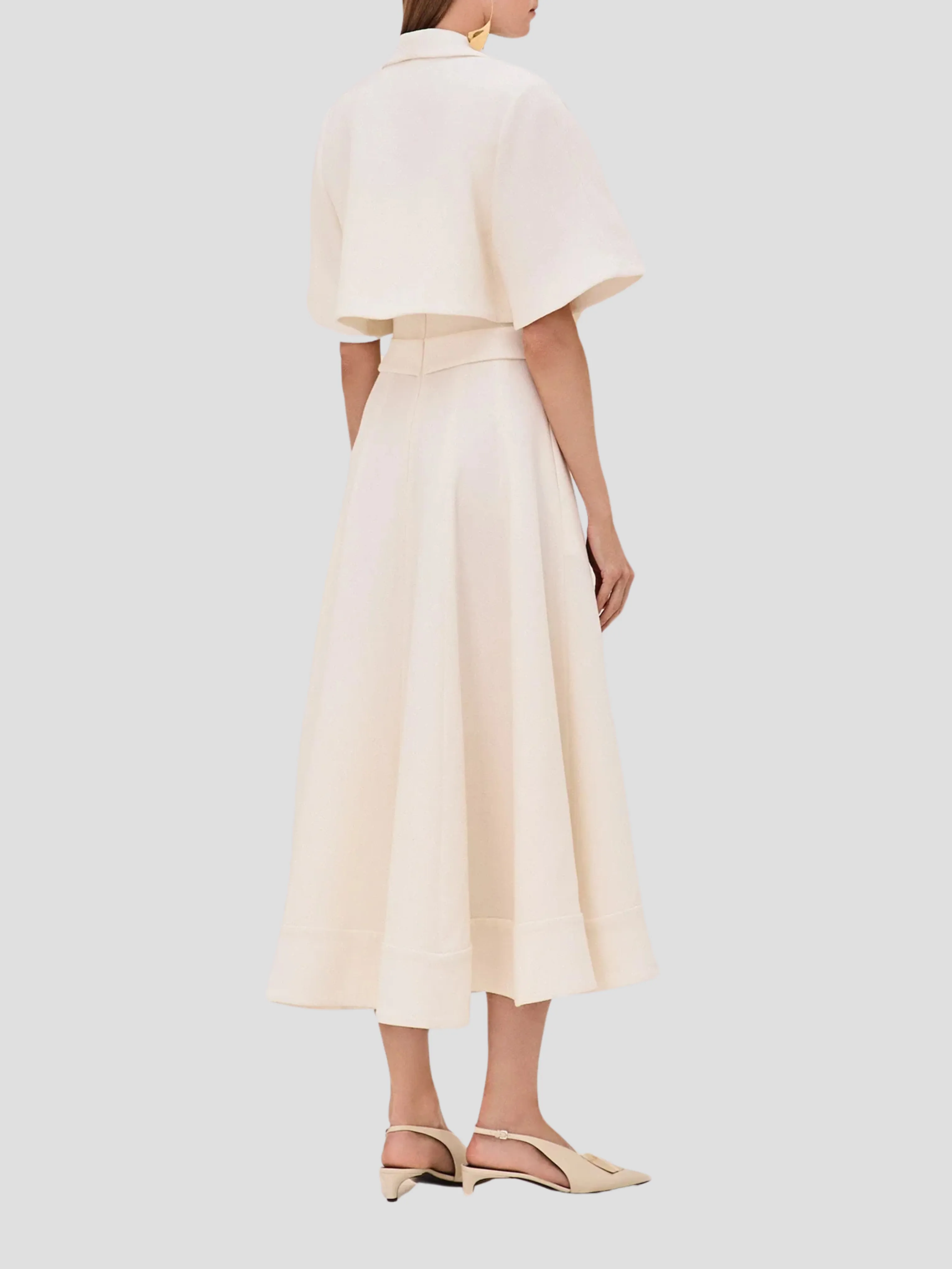 Cabot Jacket in Ivory