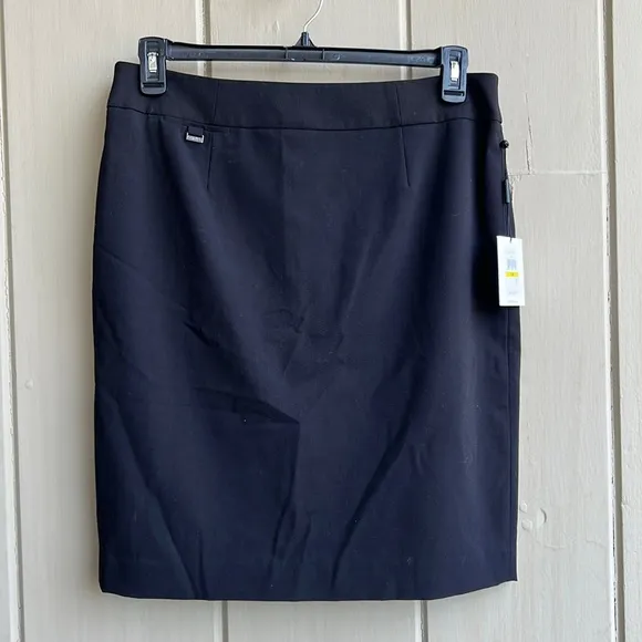 Calvin Klein Black Pencil Skirt_Size 14P