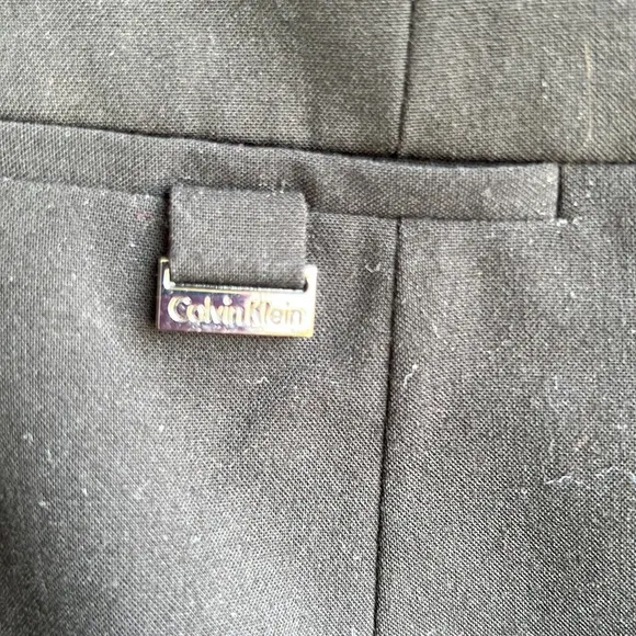 Calvin Klein Black Pencil Skirt_Size 14P