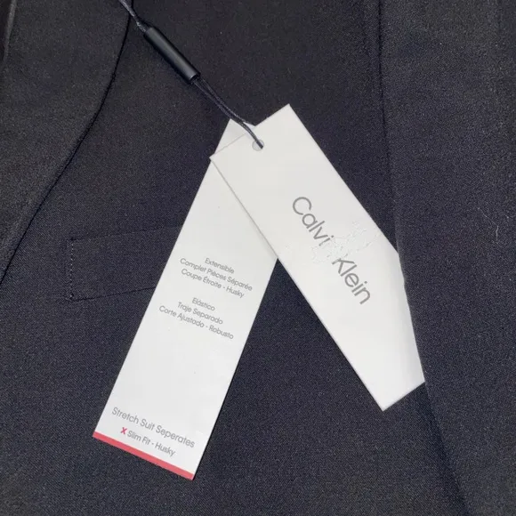 Calvin Klein black‎ suit separate blazer