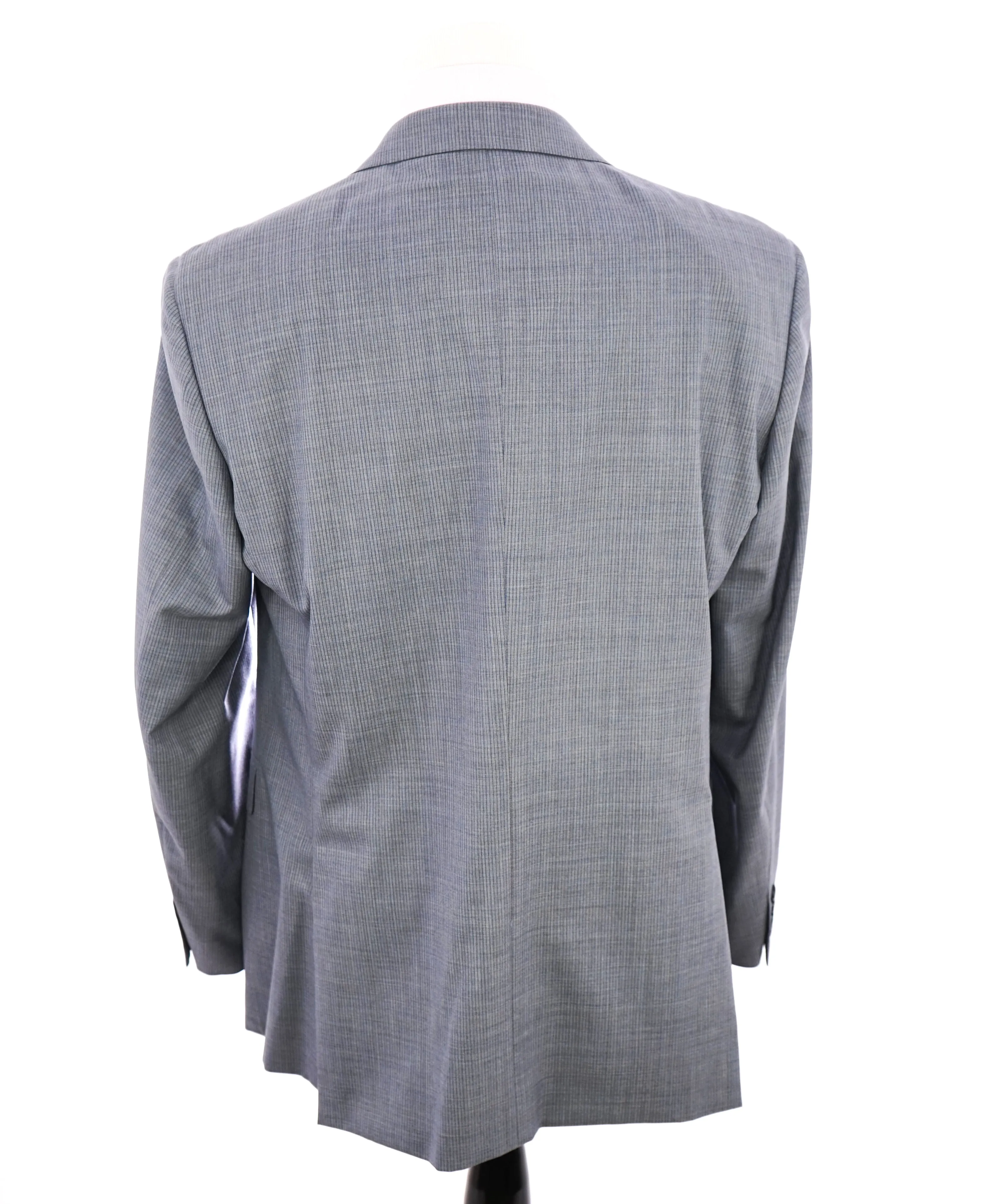 CANALI - Exclusive For SFA PASTEL BLUE Tonal Stripe Suit - 48L