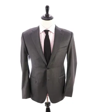 CANALI - Gray Charcoal *CLOSET STAPLE* Notch Lapel Iconic Suit -  40R