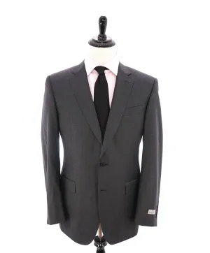 CANALI - Gray Charcoal Notch Lapel Iconic Suit - 44R