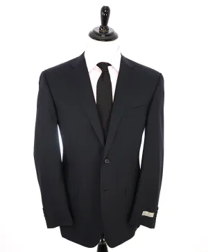 CANALI - Textured Royal Weave Classic "TRAVEL" Collection Navy Blue Blazer - 42L