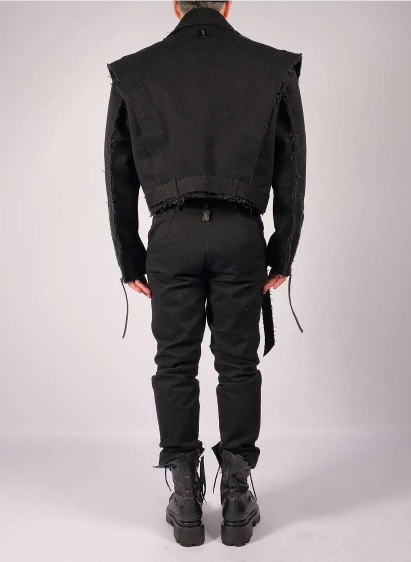Canvas Jacket with Zippers