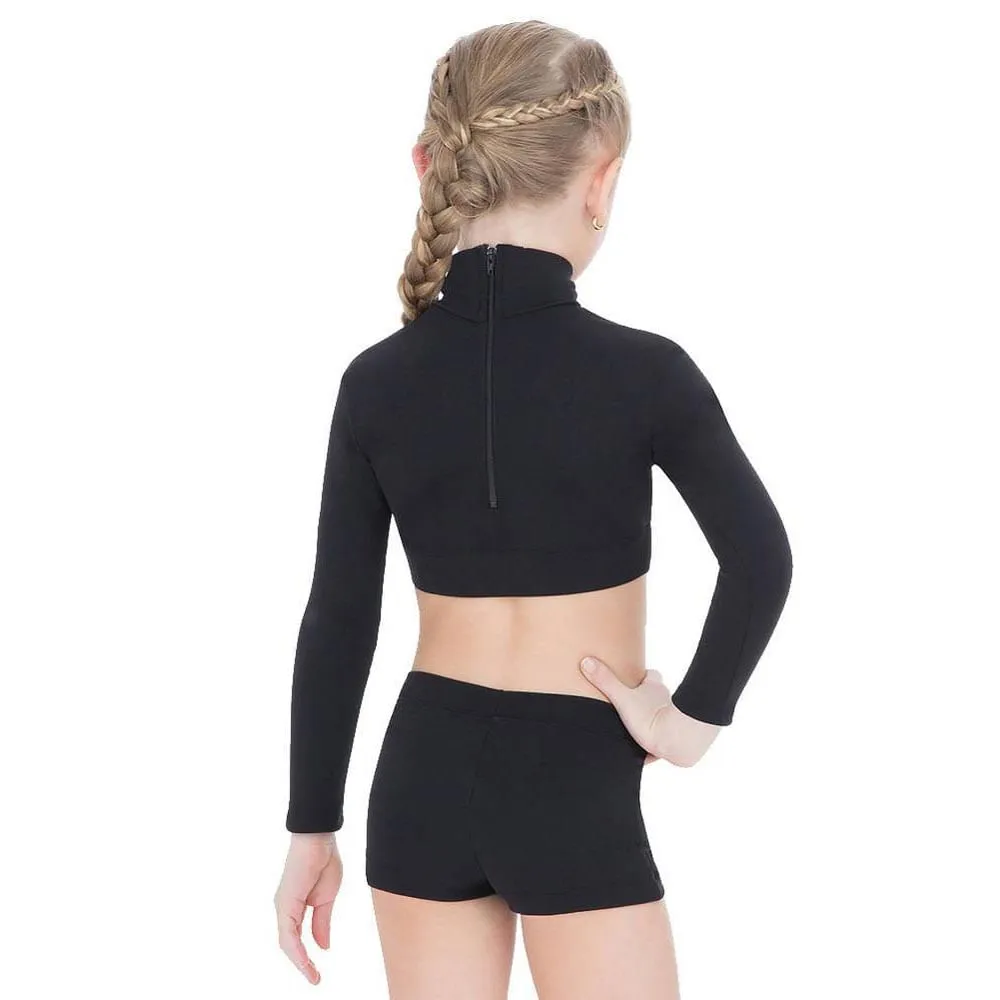 Capezio TB107C Long Sleeve Turtleneck Dance Top - Child