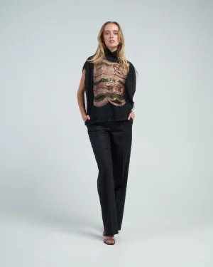 carmas top - black