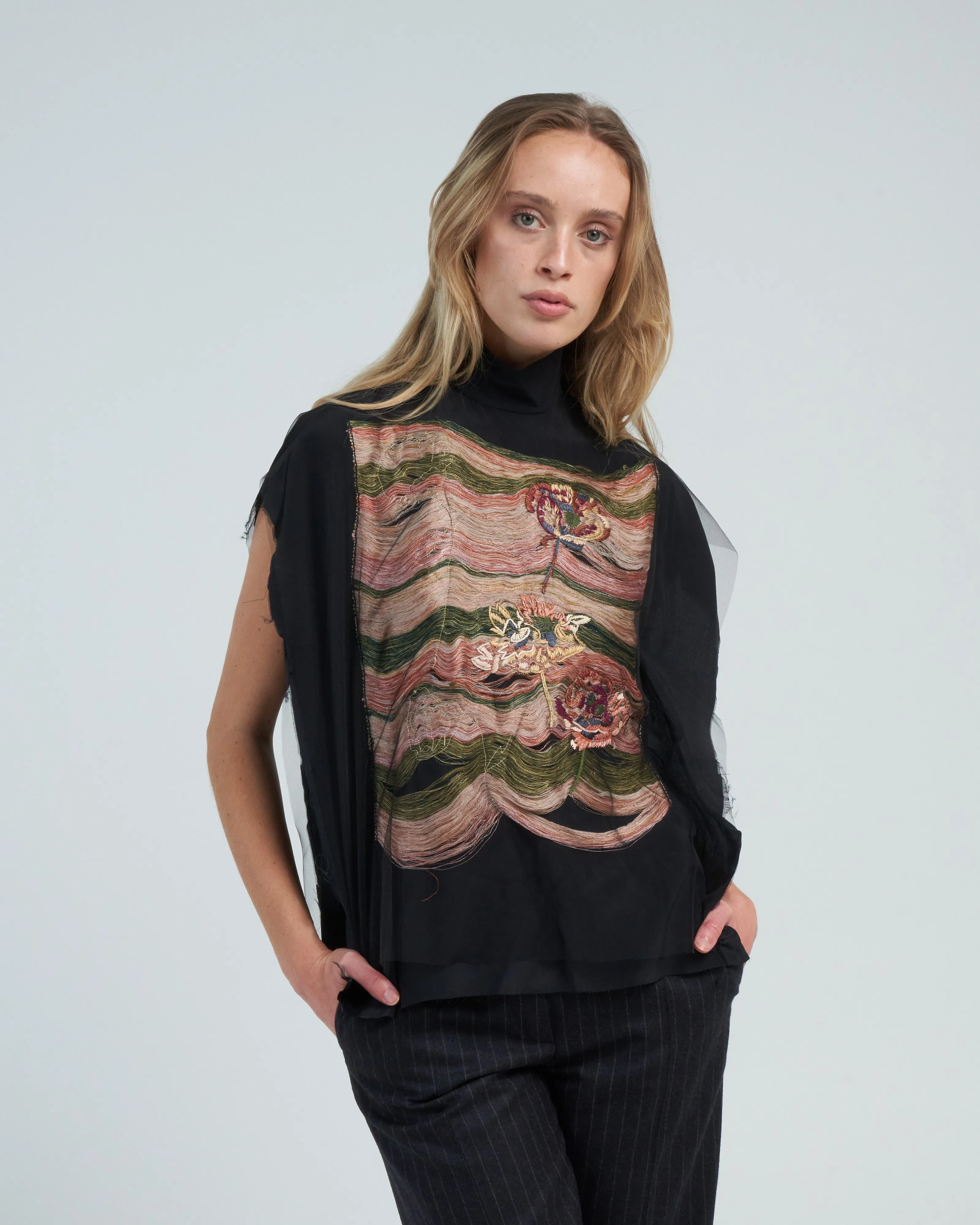 carmas top - black