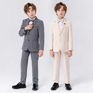 Children's Suits, Handsome Boys, British Gentleman Style Suits, Middle and Small Children's Suits, FB1451