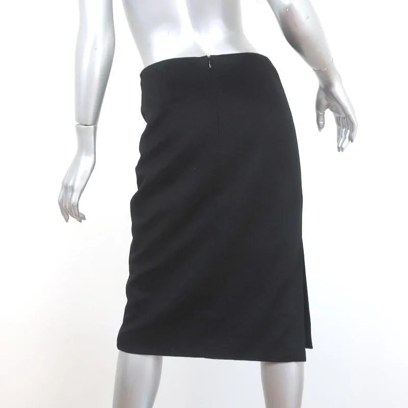 Chloe Pencil Skirt Black Angora Size 40