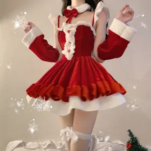 Christmas cute dress suit yc50190
