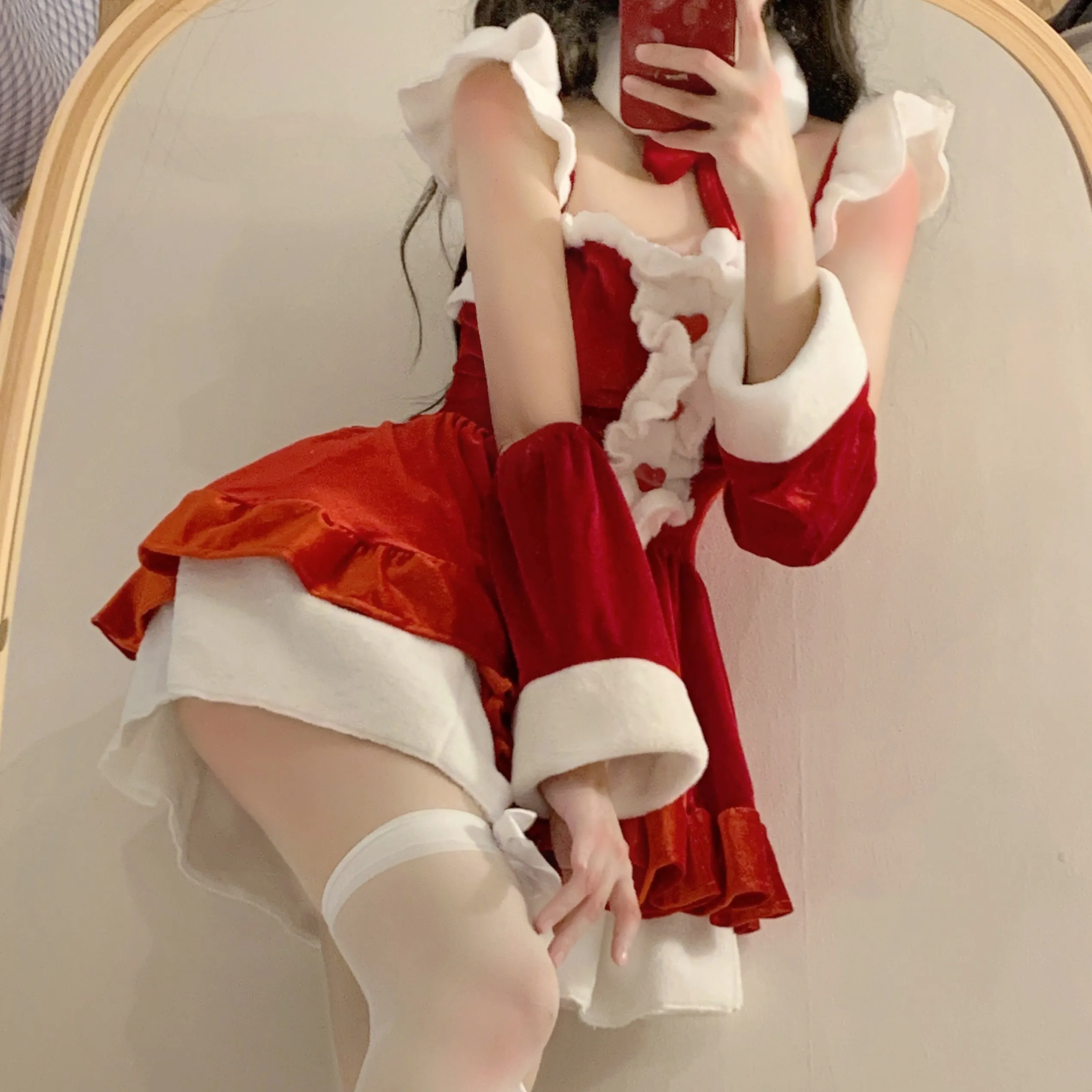 Christmas cute dress suit yc50190