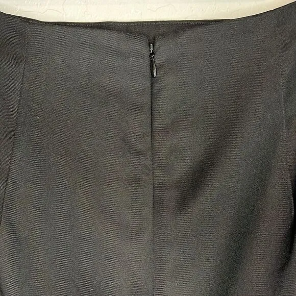 Club Monaco Black Button Front Pencil Skirt Size 12
