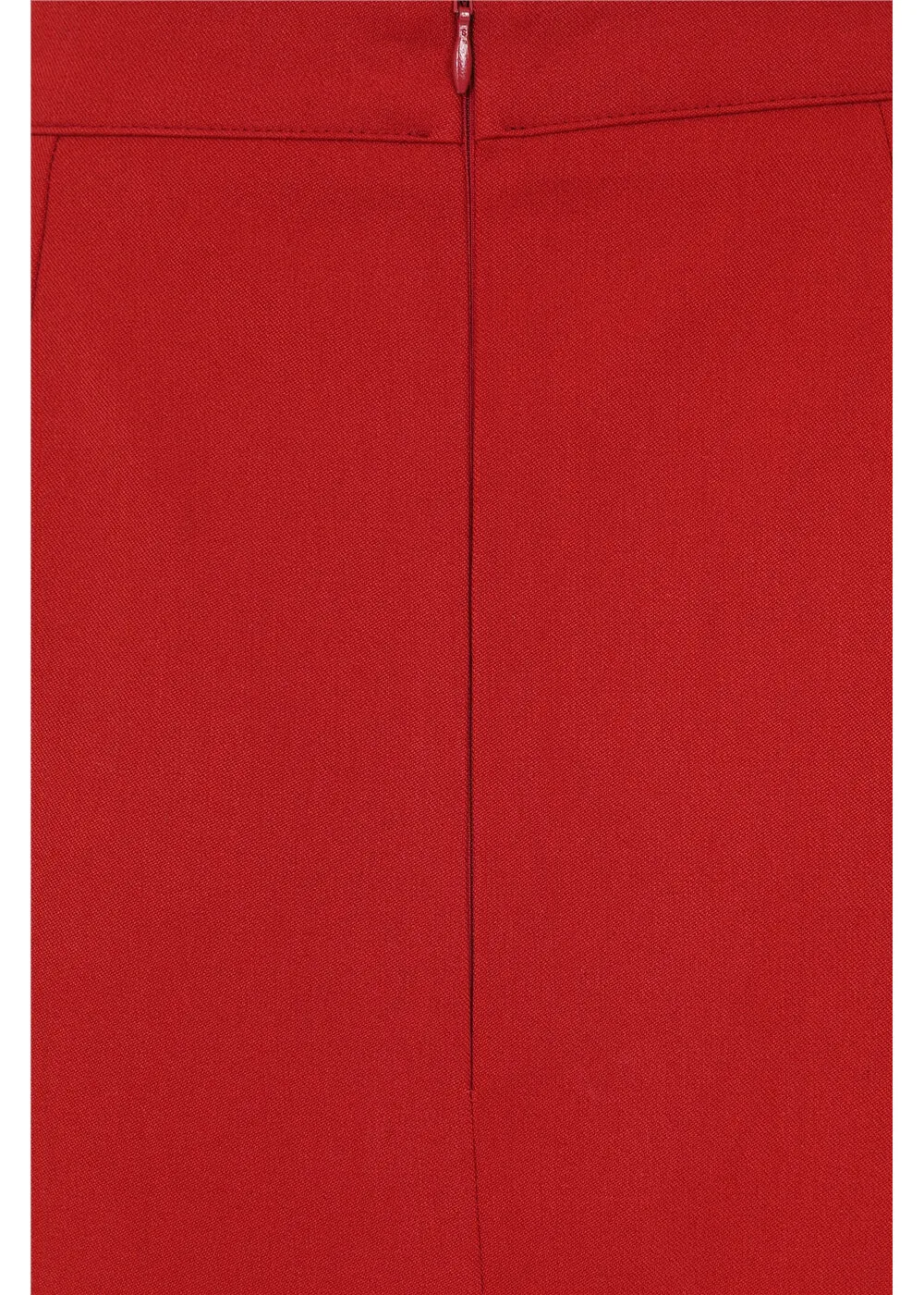Collectif Posey 50's Pencil Skirt Red