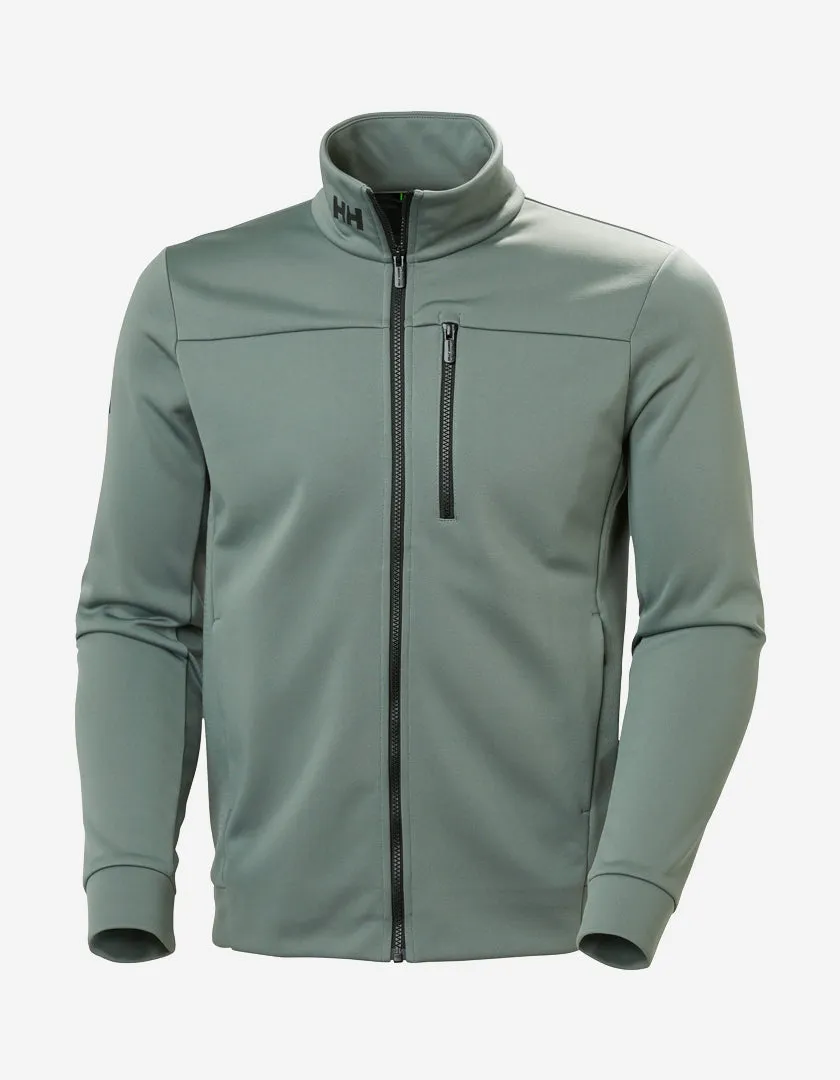 CREW FLEECE JACKET, Grey Cactus