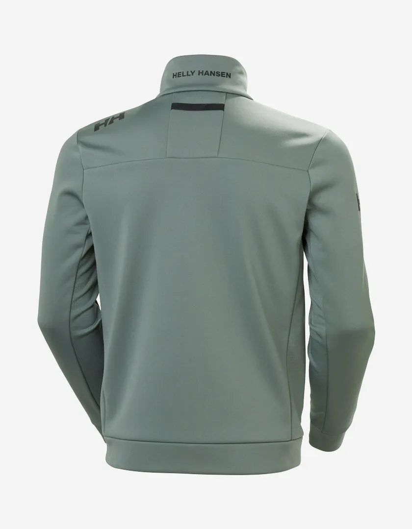 CREW FLEECE JACKET, Grey Cactus