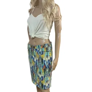Current Elliot Multi colored pencil skirt