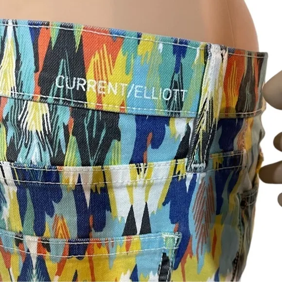 Current Elliot Multi colored pencil skirt