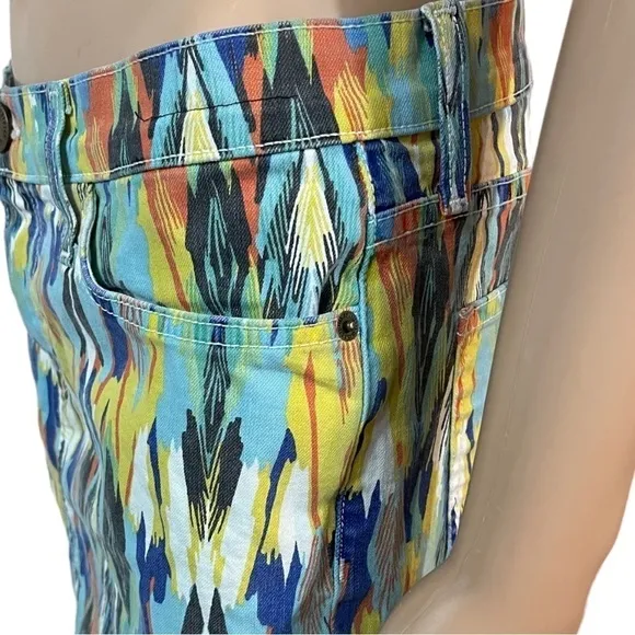 Current Elliot Multi colored pencil skirt