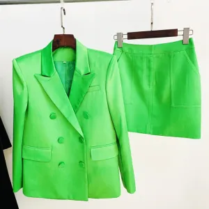 Designer Runway Suit Set