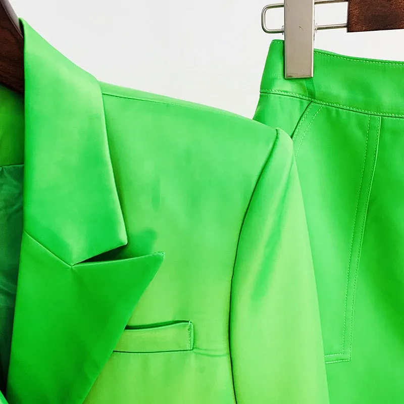 Designer Runway Suit Set