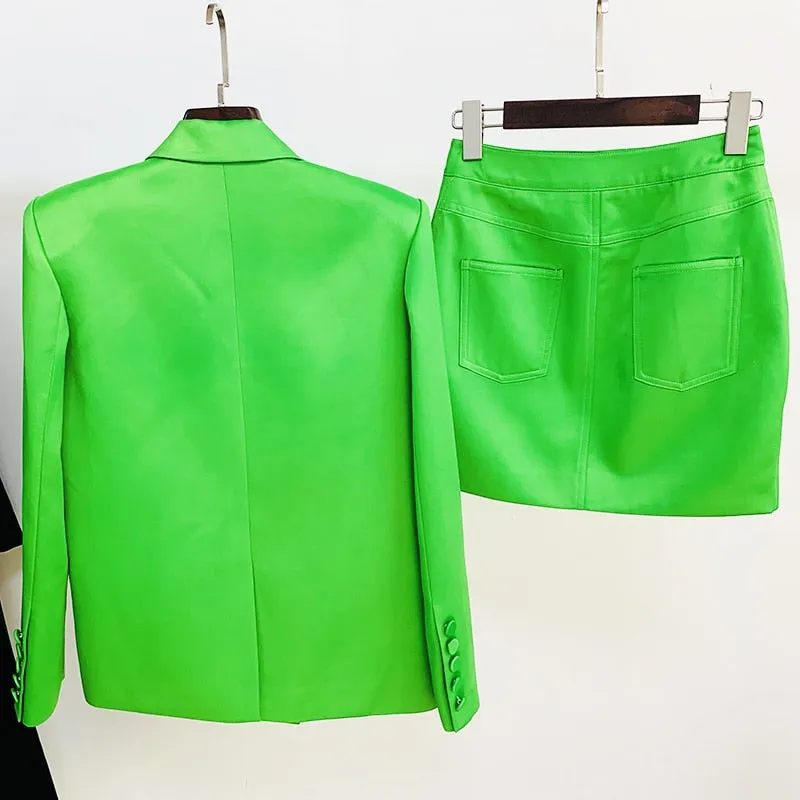 Designer Runway Suit Set