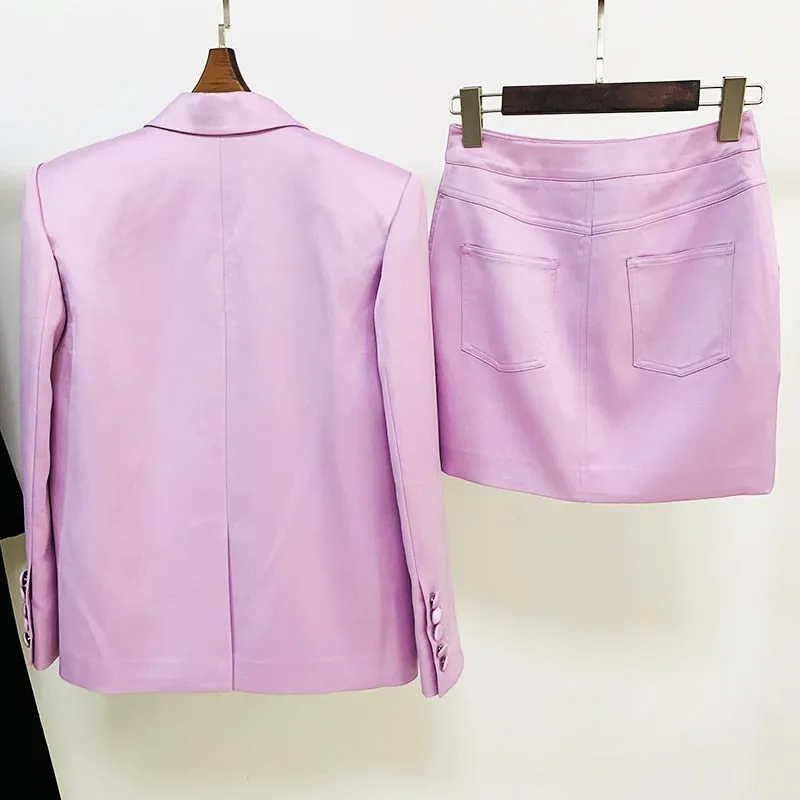 Designer Runway Suit Set