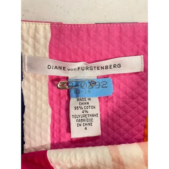 Diane von Furstenberg Multicolor Pencil Skirt 4
