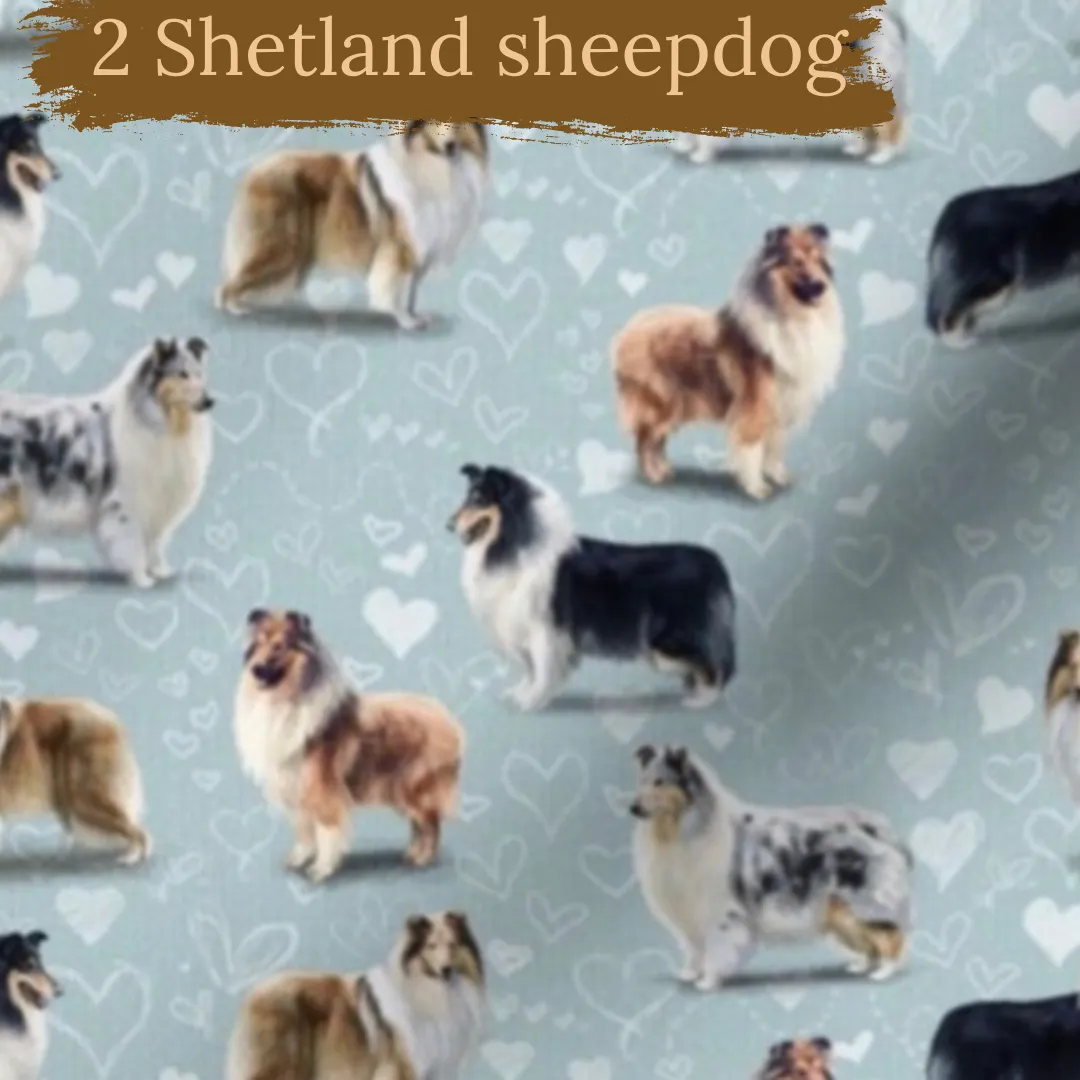 Dog breeds harris tweed topped dress