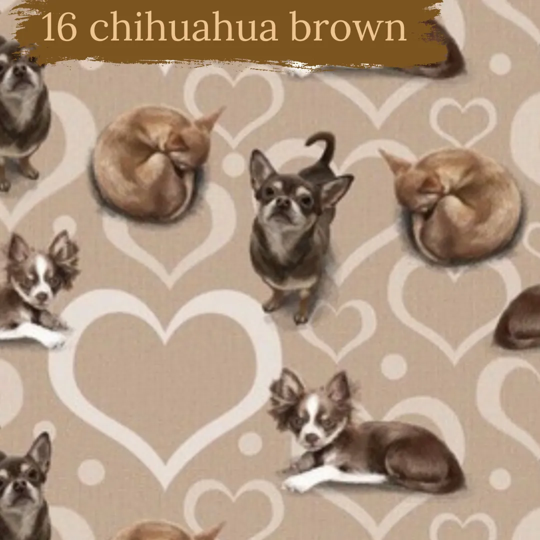 Dog breeds harris tweed topped dress