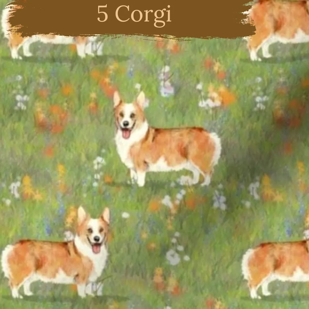 Dog breeds harris tweed topped dress