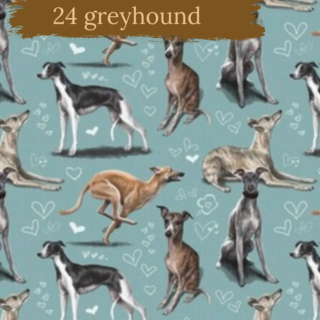Dog breeds harris tweed topped dress