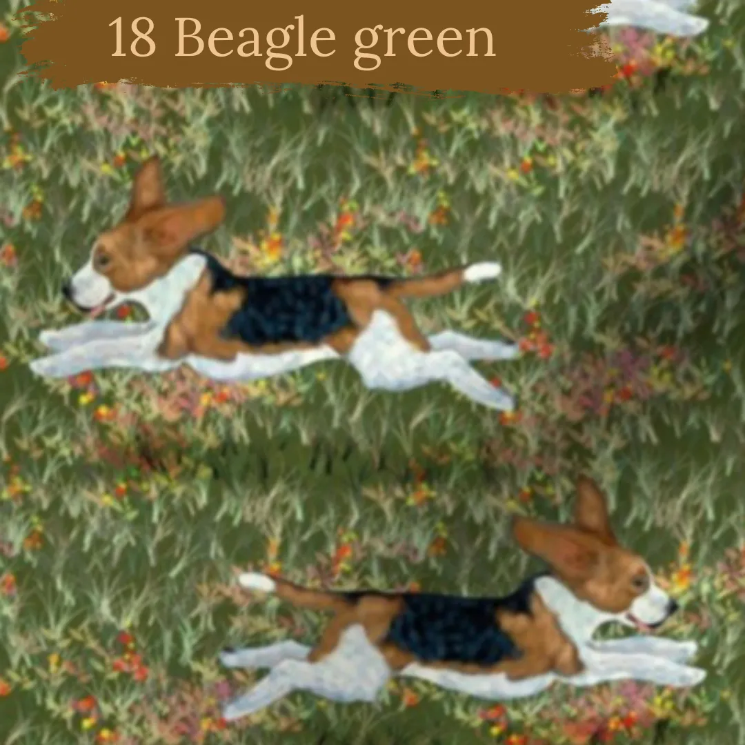 Dog breeds harris tweed topped dress