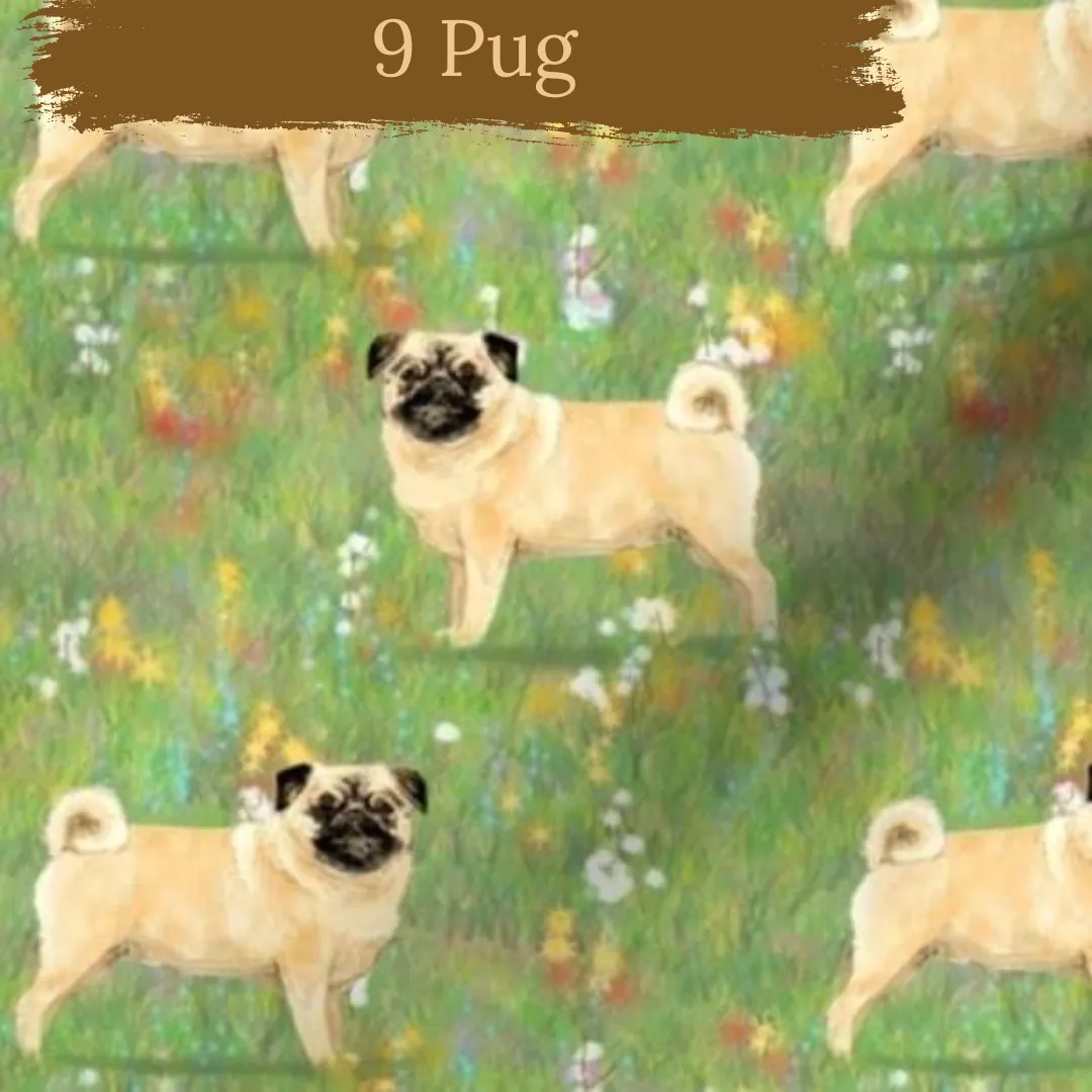 Dog breeds harris tweed topped dress