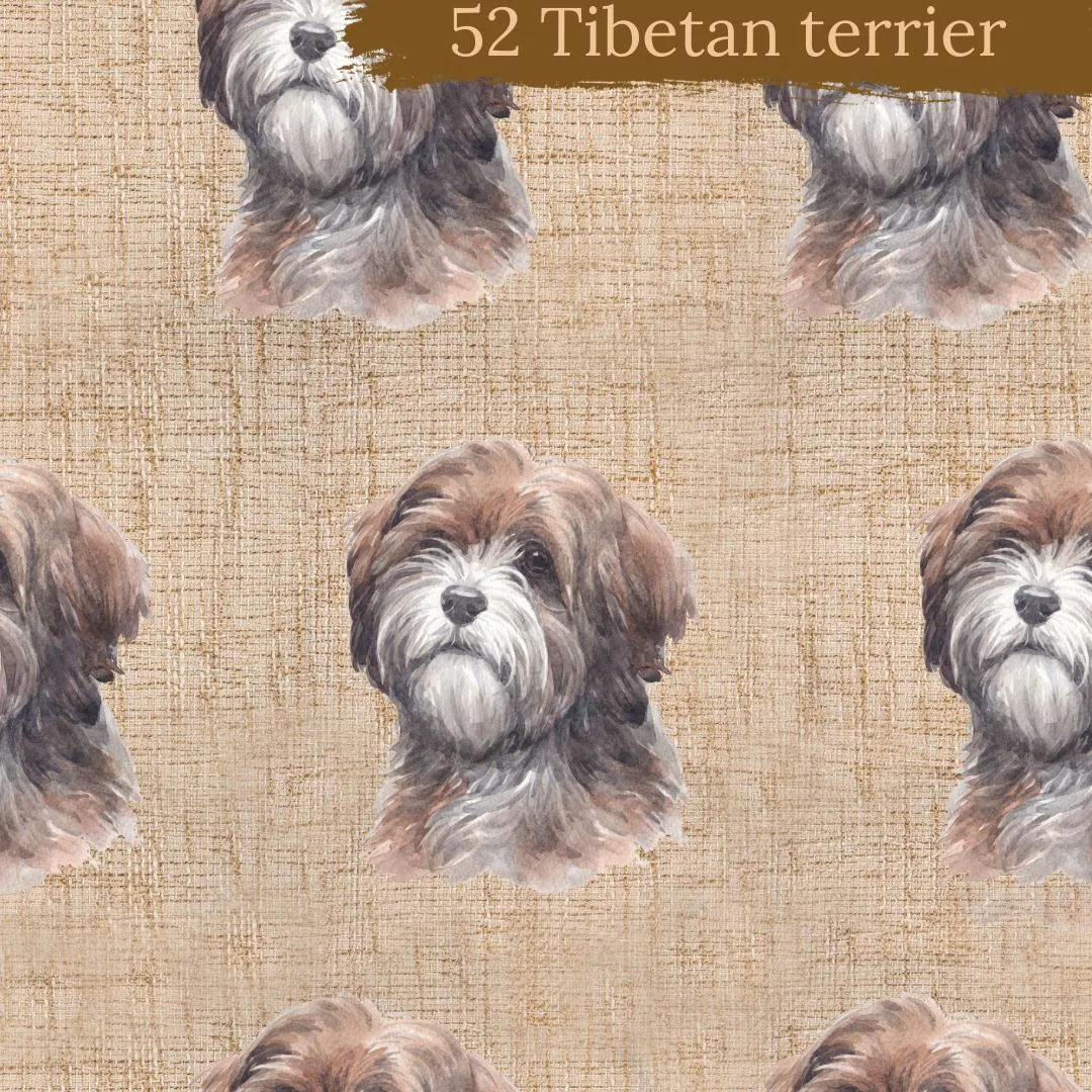 Dog breeds harris tweed topped dress