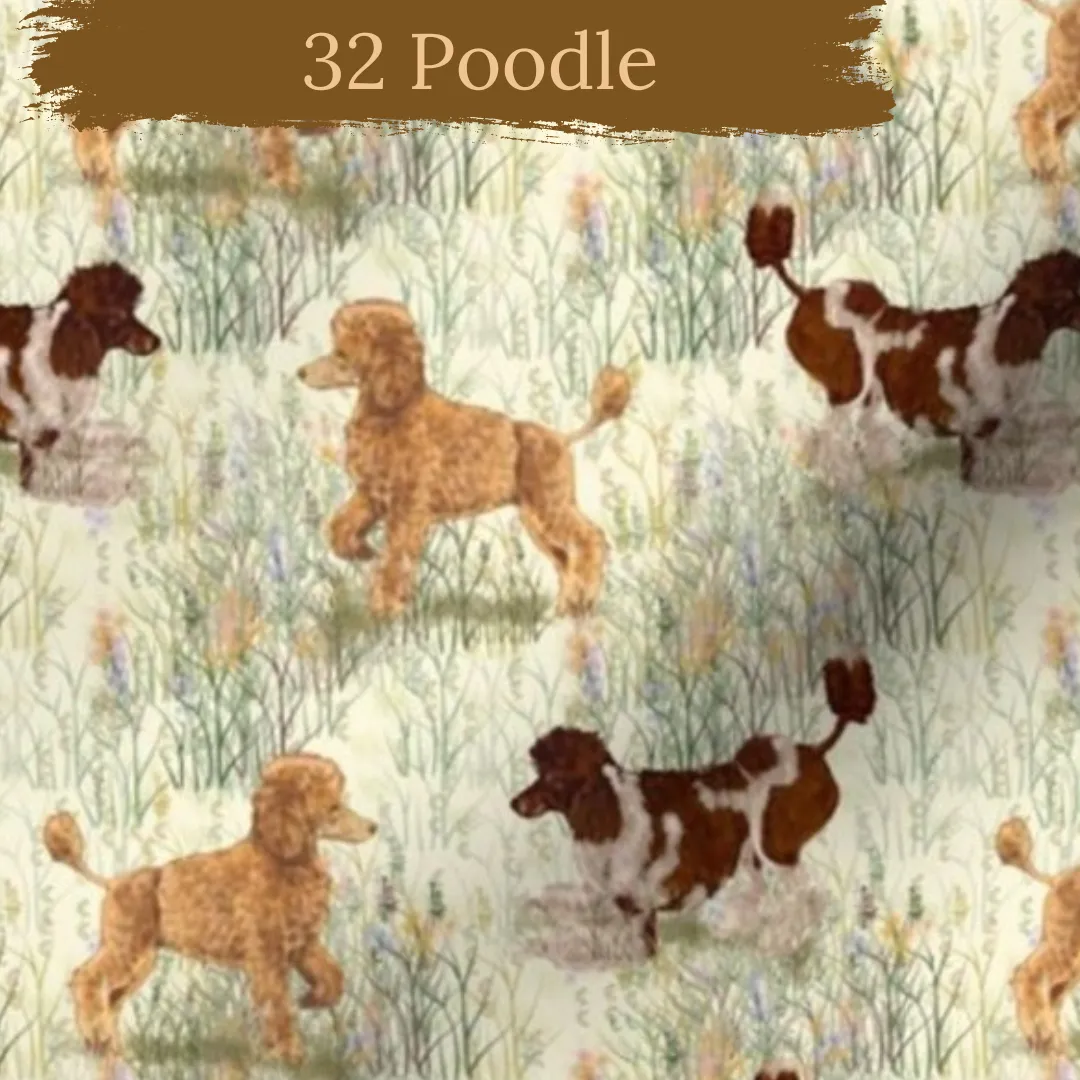 Dog breeds harris tweed topped dress