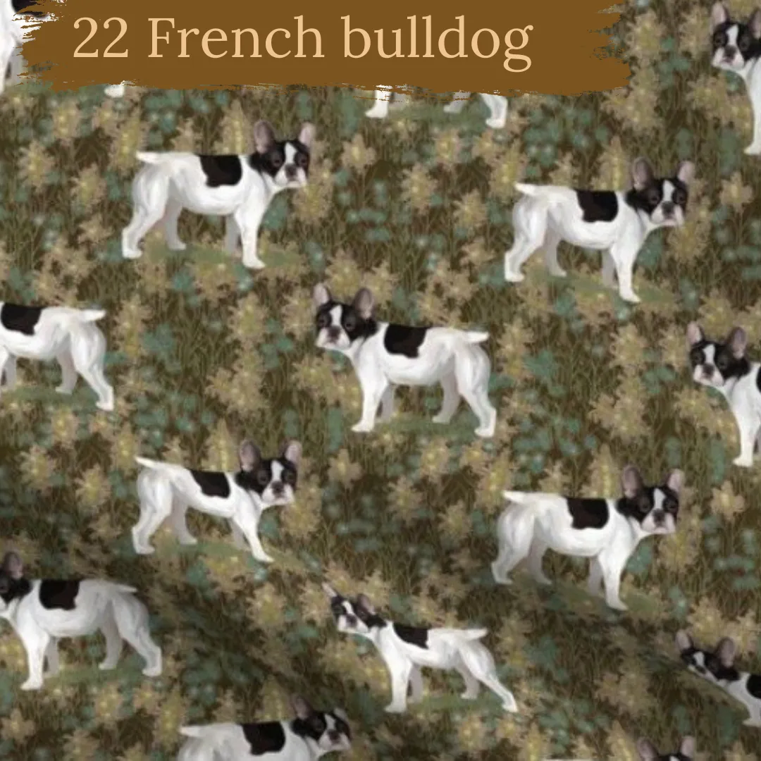 Dog breeds harris tweed topped dress